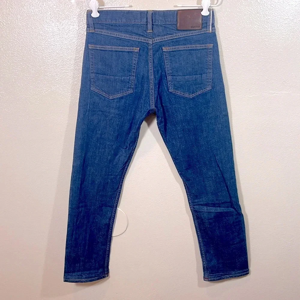 Gustin mens slim raw jeans #192 Italy Sky size 32